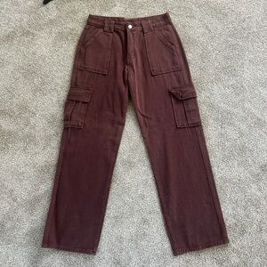Men's Brown Cargo Pants